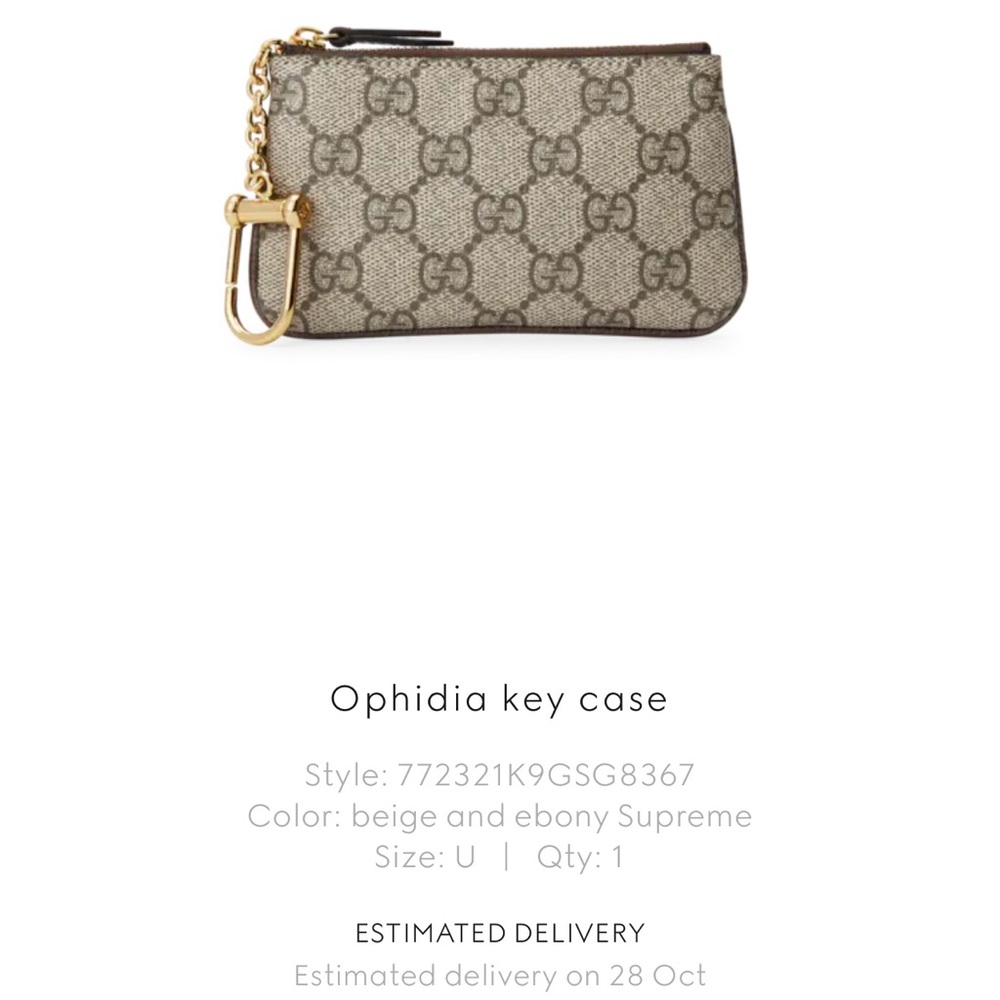 Gucci Ophidia Key Case